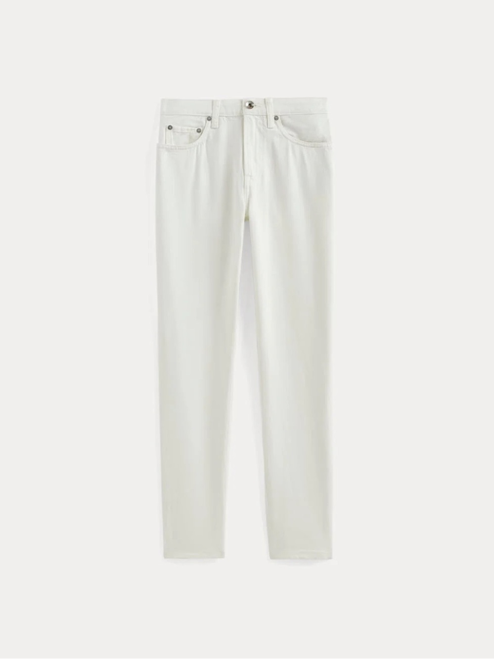 Everlane Straight Leg Jeans in White